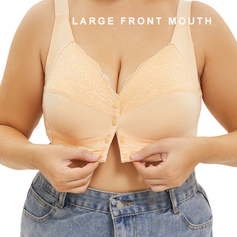 A-G Cup Wanita Plus Ukuran Bra - Plunge Bra Push Up ulasan dan harga