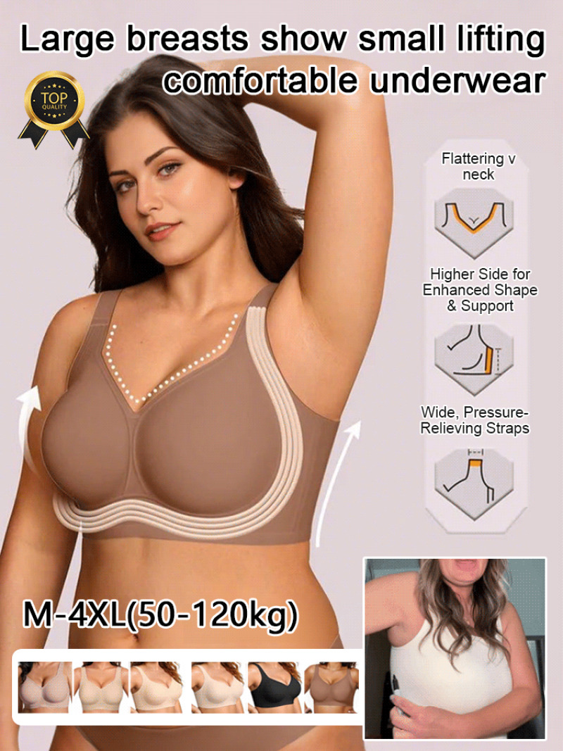 Bra Nirkabel Pengangkat Push-U - Mastectomy Bra Pocket ulasan dan harga