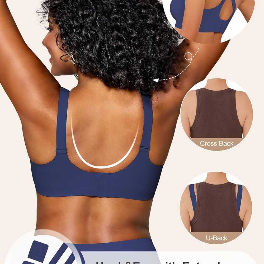 Bra Wanita Tanpa Kawat Seamles - Plunge Bra Push Up ulasan dan harga